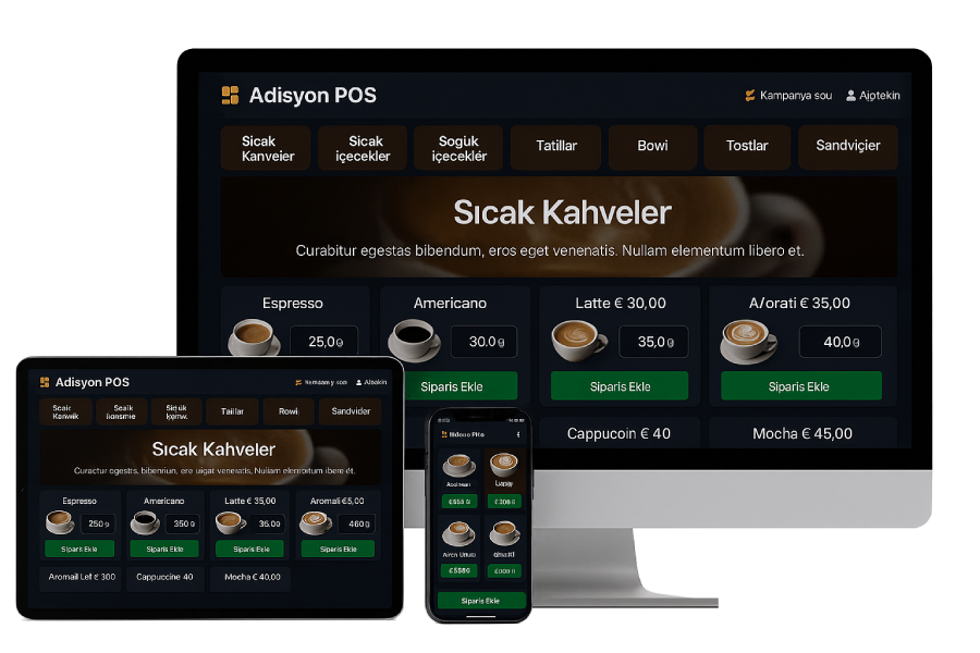 RestoranPro Ekran Görüntüsü